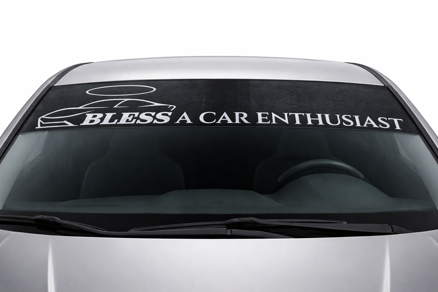 B.A.C.E Black Windshield Banner