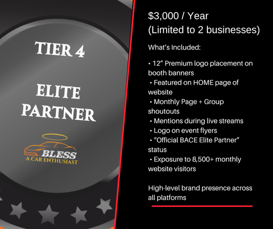Tier 4 – BACE Elite Partner Sponsorship 2026
