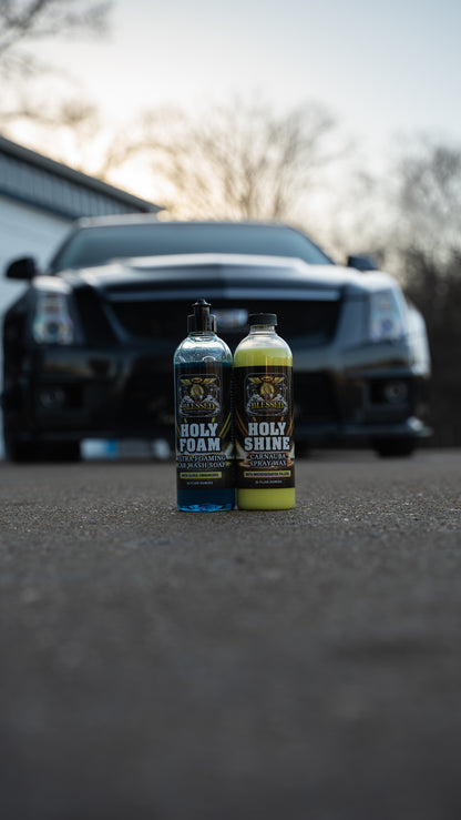 Blessed Detailing Kit – Holy Foam & Holy Shine Bundle (500 ENTRIES)