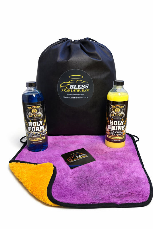 Blessed Detailing Kit – Holy Foam & Holy Shine Bundle