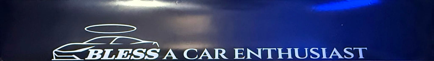 B.A.C.E Black Windshield Banner