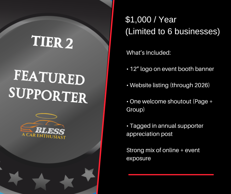 Tier 2 – BACE Featured Supporter Sponsorship 2026